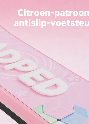 AOVOPRO LP-65 Roze Elektrische Kinderstep