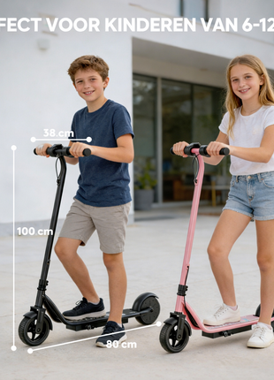 AOVOPRO LP-65 Roze Elektrische Kinderstep