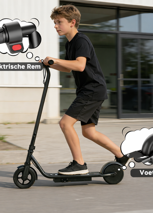 AOVOPRO LP-65 Zwart Elektrische Kinderstep