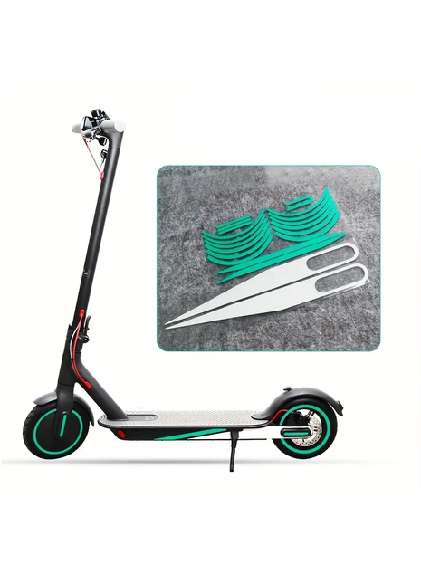 sticker set Groen