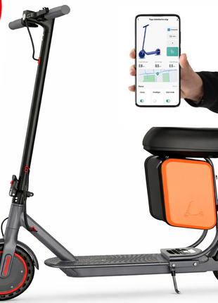 Aovopro Ladped Elektrische Step met Zadel