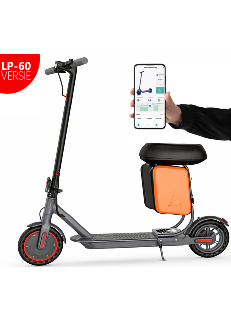 Aovopro Ladped Elektrische Step met Zadel